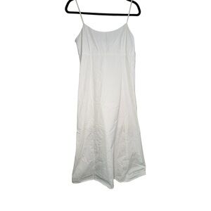 Brandy Melville Midi Dress White Spaghetti Strap